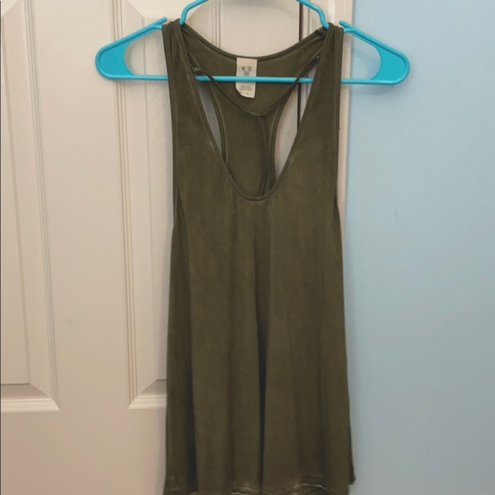 Tea Green Tank Top